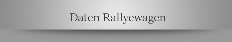 Daten Rallyewagen